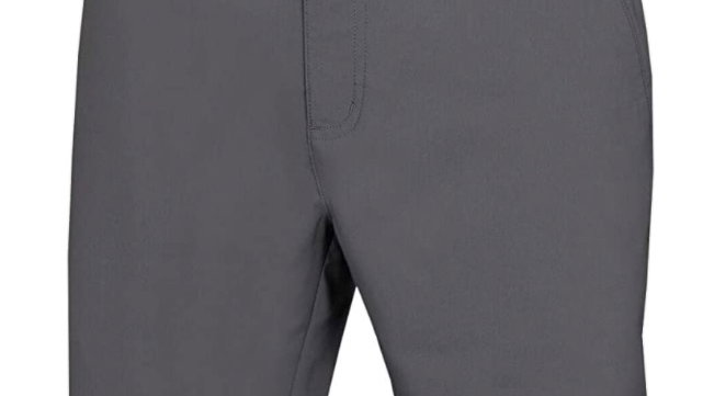 Calvin Klein Mens 2022 Slim Fit Micro Tech Lightweight Golf Shorts